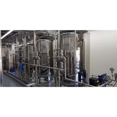 純水 - RO逆浸透装置 + EDI脱イオンシステム - 純水 - RO逆浸透装置 + EDI脱イオンシステム